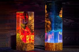 Diy wood cube pendant light for modern interiors. Epoxy Resin Lamp Step By Step Resin Lamp Instructions