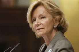 Elena Salgado: "El Gobierno español no ha engañado con las estadísticas,  nunca, nunca"