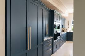 Navy kitchen cabinets eclectic kitchen farrow and and frillen with hague blue island sola kitchens. Introducing A Blue Hue In The Kitchen From Farrow Ball Nicholas Bridger