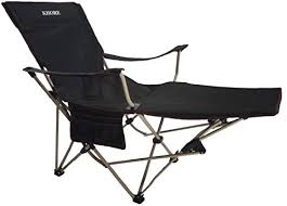 The Perfect Khore Automaticly Adjustable Recliner Folding Camping Chair With Footrest Black Light In 2020 Camping Chair Folding Camping Chairs Portable Camping Chair