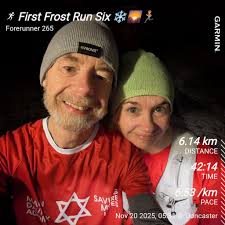 Anniversary Run 37 years and still in sync! 🏃🏼🏃‍♀️🫂💓🌄❄️ Kerry Ridge