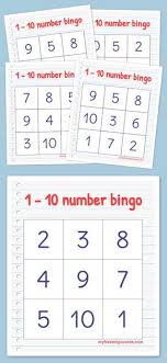 Preschool Printable Bingo Cards For Kids Free Printable And Virtual Bingo Cards Prek Math Numbers Preschool Numbers Kindergarten