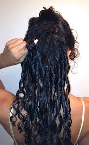 Gently pull the strand down as you're twisting the hair around your finger. Finger Coiling Long Curly Hair Curl On A Mission