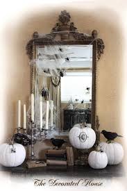 Black And White Halloween Decor The Decorated House Halloween Decorations Halloween Haunt Halloween