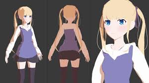 Blender Texturing And Rendering Anime Characters Tutorial Anime Anime Characters Character Modeling