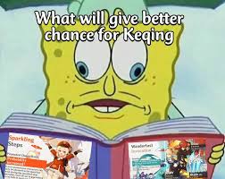 Daily Keqing Meme Tell I Get Her Day 4 Keqingmains Keqing has much to say about rex lapis' unilateral approach to policymaking in liyue ⁠— but in truth, gods admire skeptics such as her quite a lot. daily keqing meme tell i get her day 4