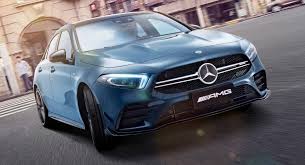 This Is The Production Version Of The New Mercedes Amg A35 L 4matic The Mercedes Amg A35 L 4matic Is The First China Made A Mercedes Amg Car Rental Company Amg