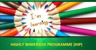 Immersive programme (hip) 2021 main organising commitee chairperson adeebah binti ali asst. English As A Second Fun Language Highly Immersive Programme Hip