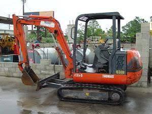 Thomas 25 Mini Excavator