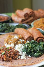 A vegetarian platter, or yetsome beyaynetu, at an. Four Easy Ethiopian Recipes For A Fantastic Feast Kitchen Frau