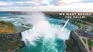 Niagara falls is a group of three waterfalls at the southern end of niagara gorge, spanning the border between the province of ontario in ca. Inside Niagara Falls Youtube