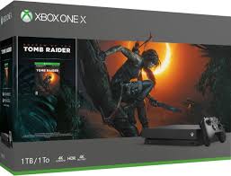 Xbox One X Shadow Of The Tomb Raider Bundle With A Game Tomb Raider Xbox One Raiders