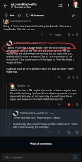 AD sugar daddy rumors : rLoveIsBlindNetflix