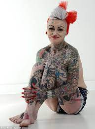 #hearttattoo annie baby monitor | the most reliable baby monitoring app. Mother Who Covered 80 Of Her Body With Tattoos After Splitting From Her Husband Can T Find A New Man Because Her Appearance Scares Them Off Daily Mail Online
