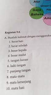 Contoh kalimat ungkapan berat sebelah. Buatlah Kalimat Dengan Menggunakan Ungkapan Berat Sebelah Masnurul