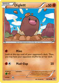 The older it gets, the longer it grows. Diglett Xy Tcg Card Database Pokemon Com