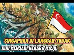 Ikan todak dalam jumlah besar menyerang kembali.ikan ikan itu melesat menyerang dan menancap pada batang pisang. Singapura Dilanggar Todak Kisah Sejarah Singapura Di Langgar Todak Youtube