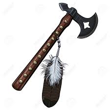 The osage dominated the missouri area around the time this tomahawk was made and carried. Hand Drawn Native American Axe Vector Illustration American Royalty Free Cliparts Vectors And Stock Illustration Image 95845788