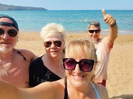 Agia Marina, Chania, Crete The Mediterranean Sea at it's best ❤️