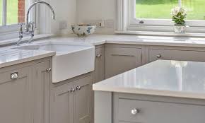 Modern shaker kitchen in espresso. French Grey Shaker Kitchen Chidingfold Kitchens