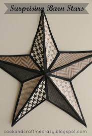 Cook And Craft Me Crazy Surprising Barn Stars Barn Star Decor Barn Star Scrapbook Paper Crafts