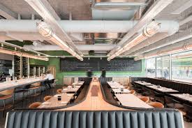 champeaux restaurant in paris by cigue canopee des halles granito maison design