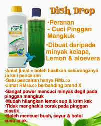 Bancuh 3 sudu besar garam halus dengan air panas. Amway Dish Drop Sabun Basuh Amway Business Owner Norli Facebook