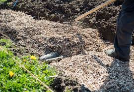 All the fruit trees that survived in this area, are planted along this swale. Hugelkultur Gardening Explained Farming Aquaponics