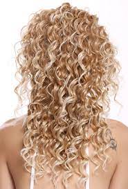 Add to your aesthetic appearance with human hair half wigs and human hair extensions. Quality Women S Wig Half Wig 3 4 Long Curly Curls Blonde 21 5 Inches Ag 27t613