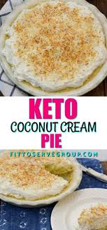 And this delightful filling is spooned into a graham cracker crust and chilled. Keto Coconut Cream Pie Fittoserve Group
