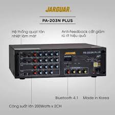 Âm Ly Jarguar PA-203N PLUS Anti-Feedback 2019 - Am Thanh Tien Phat Dàn  Karaoke Thuận An, Bình Dương