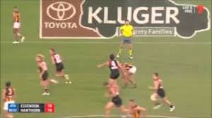 Watch essendon vs hawthorn live have their 2021 game full match on your pc, you can watch every sports full match live stream on any operating systems like windows, linux, ios, mac, android and more. Essendon Vs Hawthorn Final 2 Minutes Round 2 2015 Triple M Commentary Youtube