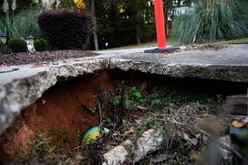 Measure or estimate the amount of filler material you will. Mauldin Man Wants Sinkhole Fixed But Who S Responsible Is Complicated
