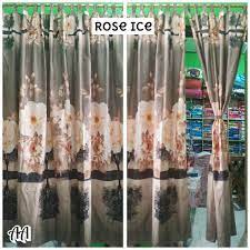 Gorden rumah tersebut telah dikombinasi dengan gorden vitras yang dibuat bergelombang dan dibentuk dengan uap panas dengan tekanan suhu tertentu. Gorden Elegant Gorden Cantik Murah Shopee Indonesia
