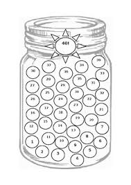 Whole Class Reward Chart Marble Jar