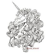 Free zentangle unicorn coloring page printable. Artstation Drawing Unicorn Skull In Zentangle Style For Adult Coloring Pages Julia Vectra