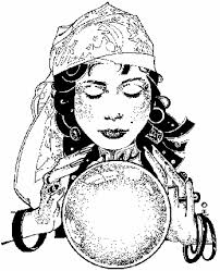 A Gypsy Looks At 40 The Silver Lining Of Sick Learn how to draw crystal ball pictures using these outlines or print just for coloring. a gypsy looks at 40 the silver lining