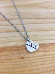 Thin Blue Line Jewelry Police Officer Gifts Police Wife Etsy Thin Blue Line Jewelry Police Wife Necklace Wife Necklace