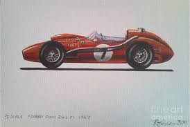 Spark s6471 mercedes amg w11 eq winner styrian gp 2020 lewis hamilton 1/43 f1. Ferrari 246 Dino F1 Painting By Richard John Holden Ra