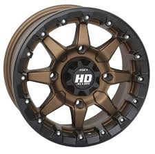 Amazon Com Sti Hd5 Beadlock Bronze Atv Wheel 14x7 4 137