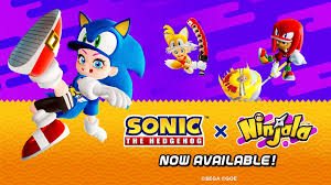 • главный амбассадор sonic 2006. The Blue Blur Has Arrived Ninjala And Sonic The Hedgehog Collaboration Begins Today Business Wire