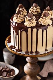 Fancy chocolate birthday cake for kids. Chocolate Peanut Butter Cake The Novice Chef