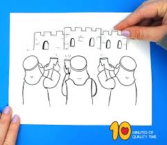 He went up against the then very wicked city of jericho. Joshua And The Wall Of Jericho Craft 10 Minutes Of Quality Time