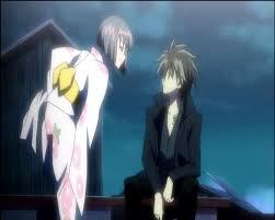 black cat saya and train بحث google anime rosto