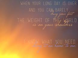Bring It On Home By Little Big Town When Your Long Day Is Over And You Can Scarcely Drag Your Feet The Weight Of T Little Big Town Stuck In
