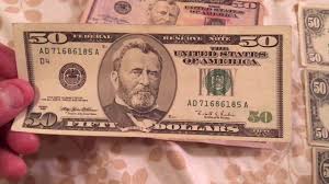 Who is on the 50 bill. Star Note 50 Dollar Bills New Old Youtube