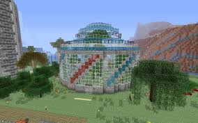 This beginner minecraft house is easy to build, looks great. Minecraft Greenhouse Dome Novocom Top