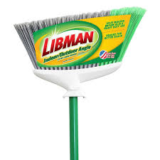 Libman Extra Large Indoor Outdoor Angle Broom 1087 The Home Depot Best Broom Broom Libman