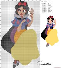 Snow white cross stitch patterns. Snow White Cross Stitch Pattern Free Cross Stitch Patterns Simple Unique Alphabets Baby