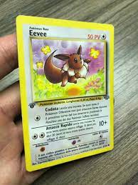 240 card spots pokemon cards album book card holder collectors folder pikachu. Eevee Pokemon 1995 Value 0 99 3 800 00 Mavin